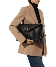 COCCINELLE CAMPIONARIO - CHESTER PUFFY SMOOTH Geantă de umăr negru - Genți femei - 4