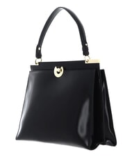 COCCINELLE CAMPIONARIO - BINXIE SHINY CALF Geantă mini cu curea de umăr negru - Genți femei - 2