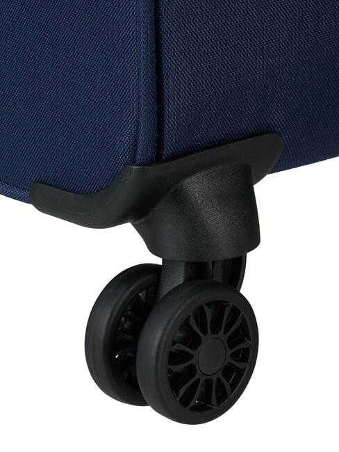 AIR WAVE Cărucior mediu, extensibil bleumarin/portocaliu - Trolere semirigide