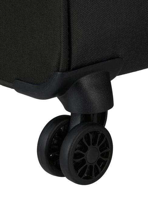 AIR WAVE Cărucior mediu, extensibil BLACK / RED - Trolere semirigide