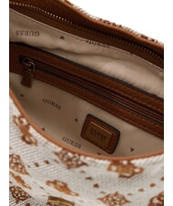 GUESS CAMDEN Geantă de umăr coniac / măsline - Genți femei - 4