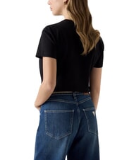 GUESS STUDS SCRIPT Tricou cu m&acirc;necă scurtă jetbla - tricou - 3