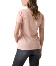 GUESS STUDS SCRIPT Tricou cu m&acirc;necă scurtă creme de piersici - tricou - 3