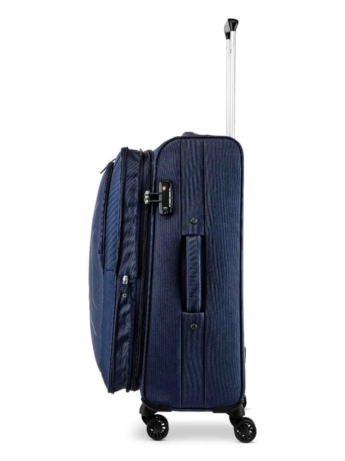 HEXA SOFT Cărucior mediu, extensibil blu navy - Trolere semirigide