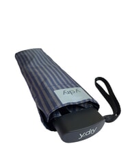 YDRY FAIR Umbrelă manuală, m&acirc;ner plat albastru noapte - Umbrele - 3