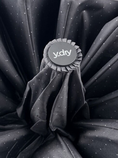 DANDY Umbrelă pliabilă automată buline negre &icirc;nchise - Umbrele