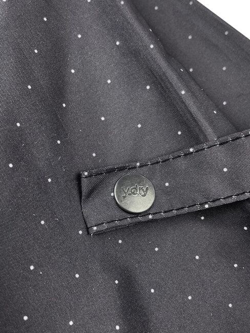 DANDY Umbrelă pliabilă automată buline negre &icirc;nchise - Umbrele