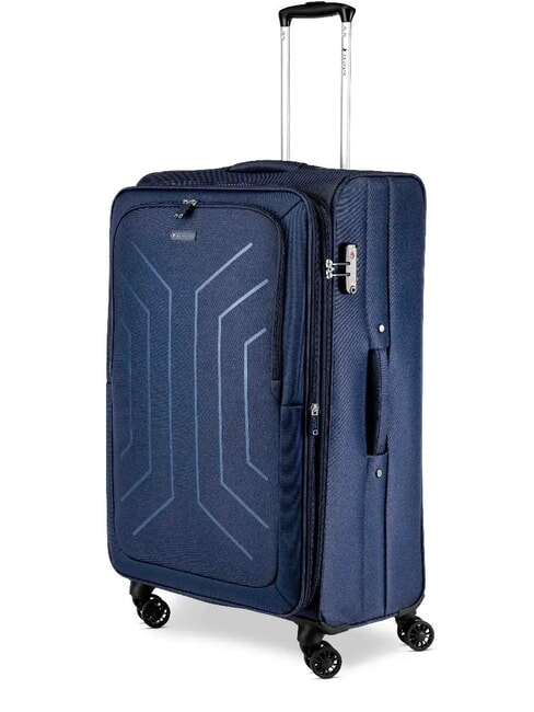 HEXA SOFT Cărucior mare, extensibil blu navy - Trolere semirigide