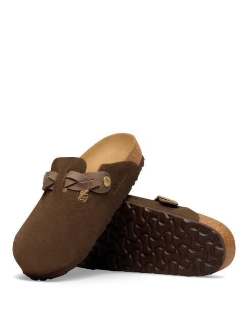 BOSTON  Saboți de piele carafă - Pantofi unisex