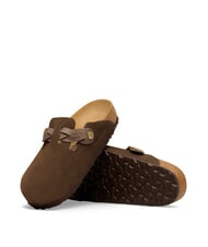 BIRKENSTOCK BOSTON  Saboți de piele carafă - Pantofi unisex - 4