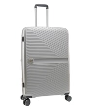 LESAC SLIDE Cărucior mare, extensibil gri deschis - Trolere rigide - 3