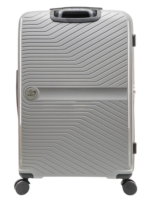 SLIDE Cărucior mare, extensibil gri deschis - Trolere rigide