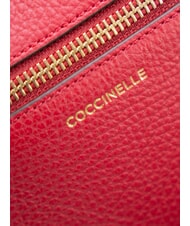 COCCINELLE JINNY Geantă de umăr mini sangrie - Genți femei - 3