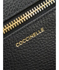 COCCINELLE JINNY Geantă de umăr mini negru - Genți femei - 3