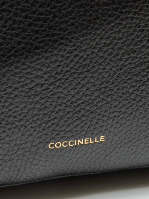 JINNY Rucsac din piele negru - Genți femei