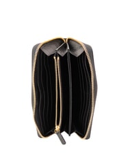 COCCINELLE BINXIE Portofel cu fermoar negru - Portofele femei - 2