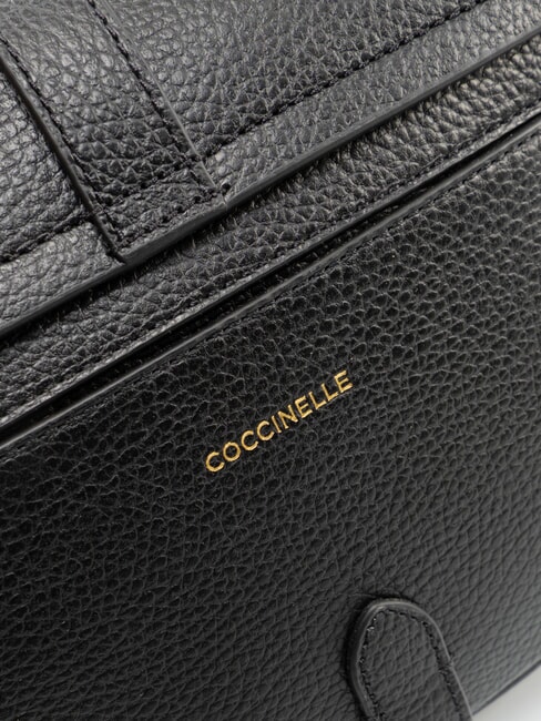 MAGALU Geantă de m&acirc;nă, cu curea de umăr negru - Genți femei