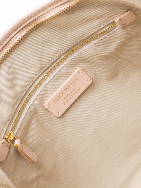 MARINA Geantă de cumpărături din piele rozete - Genți femei