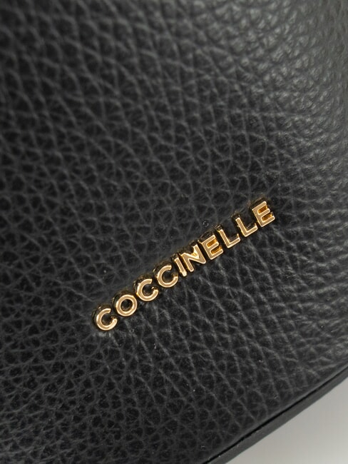 CHARLOTTE Geantă mini din piele negru - Genți femei