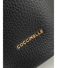 COCCINELLE CHARLOTTE Geantă mini din piele negru - Genți femei - 2