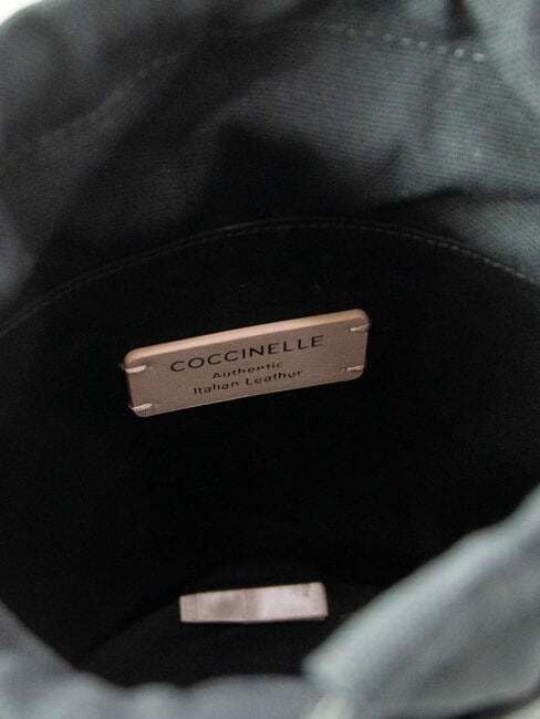 CHARLOTTE Geantă mini din piele negru - Genți femei