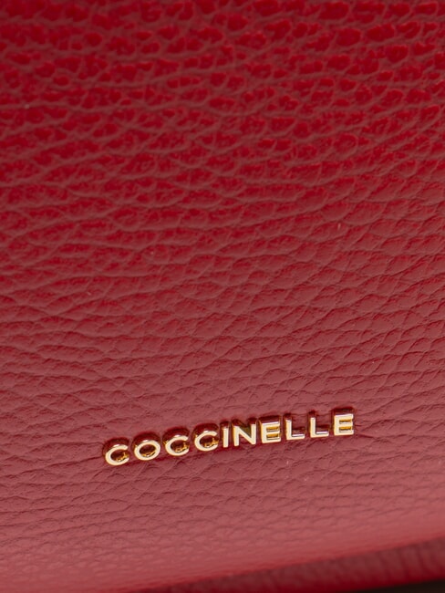 CHARLOTTE Rucsac din piele sangrie - Genți femei