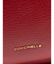 COCCINELLE CHARLOTTE Rucsac din piele sangrie - Genți femei - 3