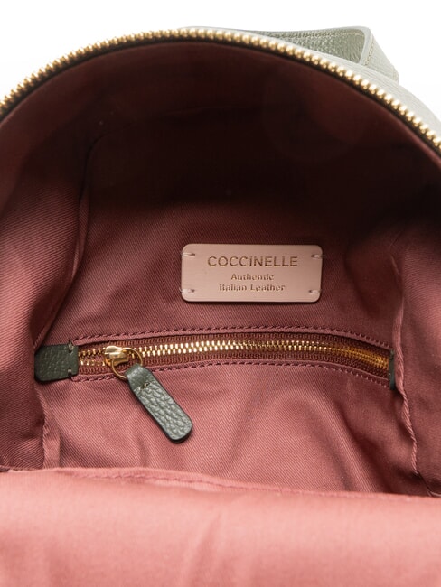 CHARLOTTE Rucsac din piele algele - Genți femei