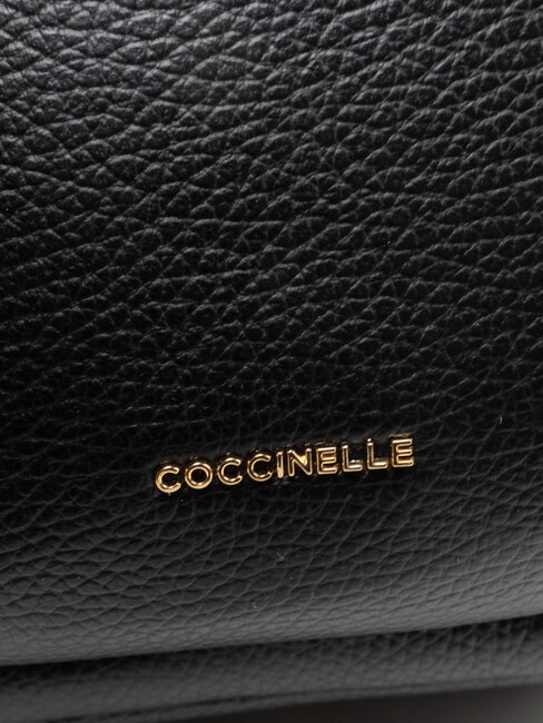 CHARLOTTE Rucsac din piele negru - Genți femei