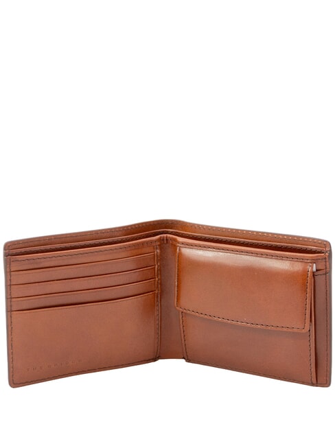 BIAGIO Portofel din piele maro 14/ruteniu paladiu - Portofele bărbați