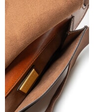 THE BRIDGE STORY Borsetă din piele BROWN - Genți femei - 4