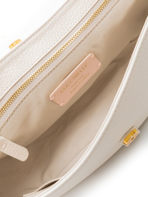 MAGALU Geantă de m&acirc;nă, cu curea de umăr alb - Genți femei