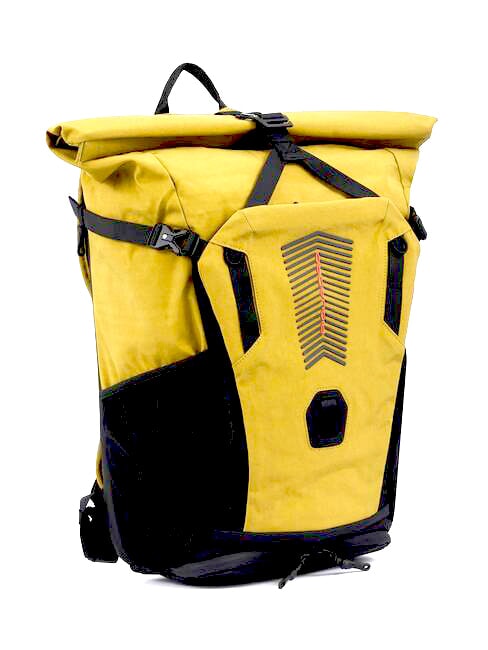 INIA Rucsac RollTop pentru PC de 15,6". galben - Rucsacuri pentru laptop