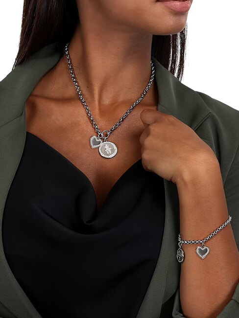 LOVE SPECIAL Set brățară și colier STEEL - Brățări