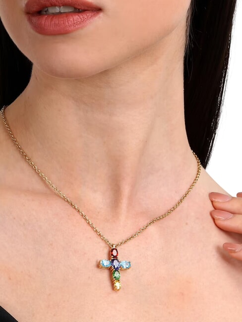 COLORI Colier galben - Lănțișoare