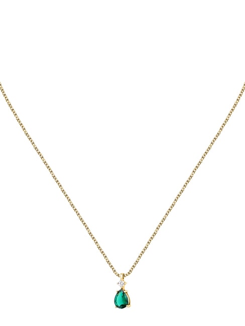 TESORI Colier verde - Lănțișoare