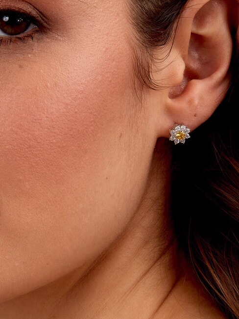 TESORI Cercei galben - Cercei