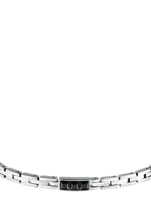 MOTOTOWN Brățară din oțel negru - Brățări pentru bărbați