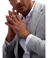 MORELLATO PIETRE Brățară din oțel și pietre prețioase STEEL - Brățări pentru bărbați - 2