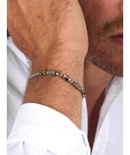 MORELLATO PIETRE Brățară din oțel și pietre prețioase STEEL - Brățări pentru bărbați - 6