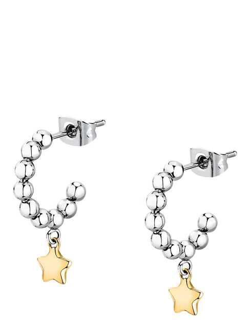 TALISMANI Cercei oțel / aur - Cercei