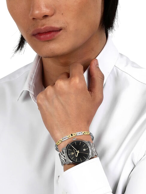 EPOCA Set ceas și brățară negru - Ceasuri