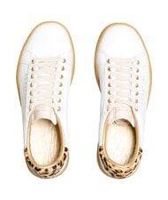 SERAFINI J CONNORS Adidași talpă de leopard albă cu miere - Pantofi femei - 3