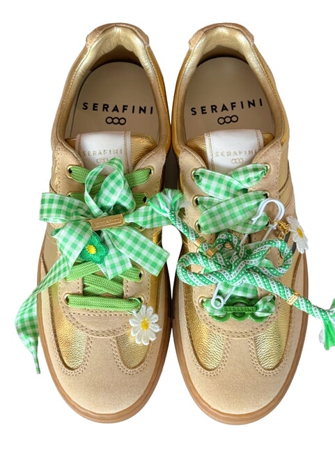 COURT Adidași bej auriu - Pantofi femei