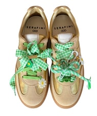 SERAFINI COURT Adidași bej auriu - Pantofi femei - 5