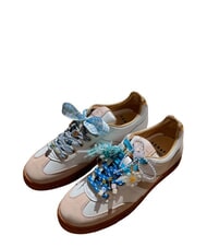 SERAFINI COURT Adidași aur alb cu lapte - Pantofi femei - 4