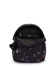 KIPLING CITY ZIP S Rucsac cu buzunare multiple floare de noapte - Genți femei - 3
