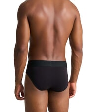 JOHN RICHMOND KORY Pachet de 3 perechi de chiloți negru/negru/negru - Slip pentru bărbați - 3