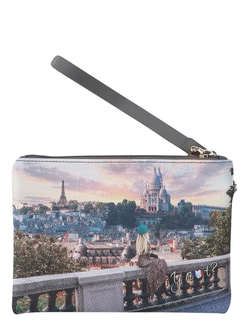 YESBAG Geantă tip clutch M cu manșetă paris / cor - Genți femei