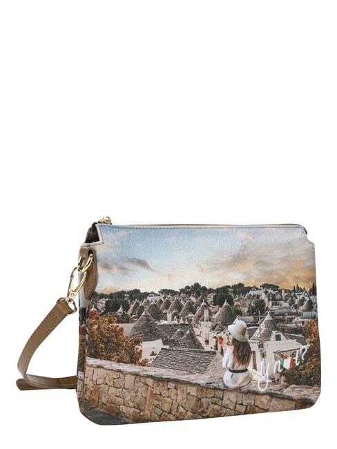 YESBAG Geantă de umăr, două compartimente trulli romantici - Genți femei